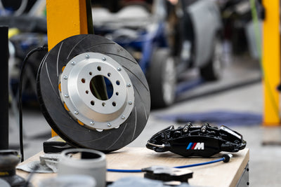 The fundamentals of the Clubsport brake kit.