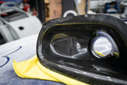 E46 M3 Motorsport CF Bumper Ducts & Fog Light Delete