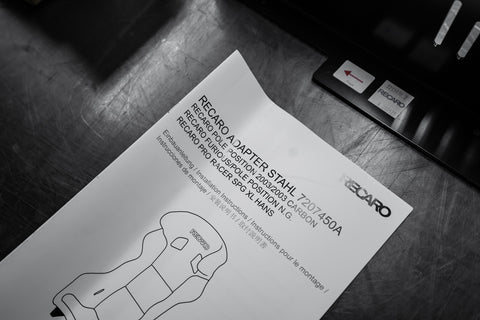 Recaro Bucket Seat Side Mounts