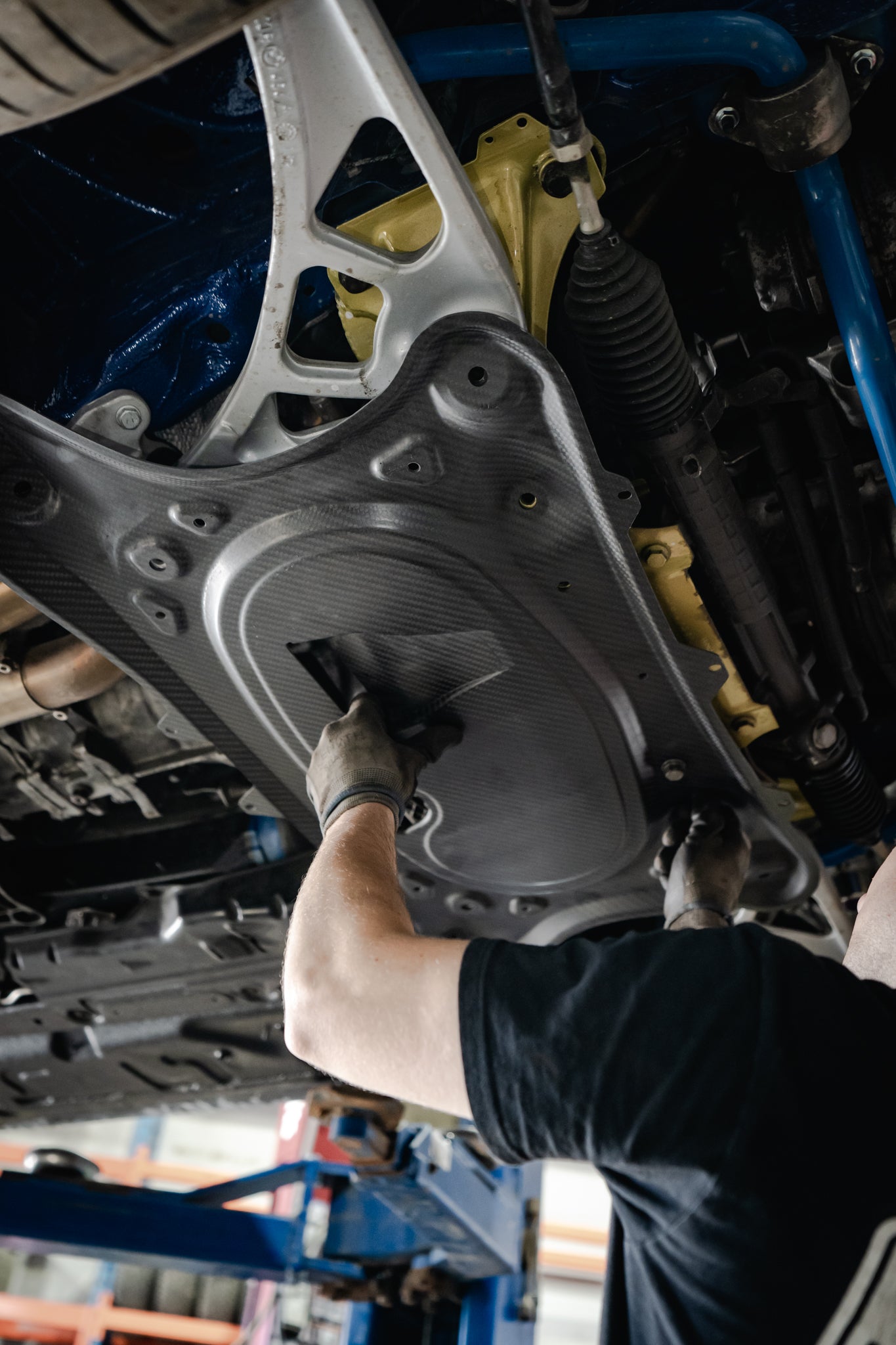 Carbon Front Subframe High Strength Brace (E46 M3/Z4M) – EuroConnex