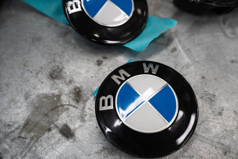 Bespoke Genuine BMW Gloss Black Emblems