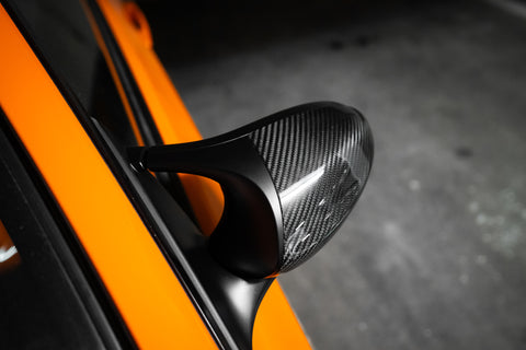 1:1 Carbon Mirror Caps (E9x M3/1M)