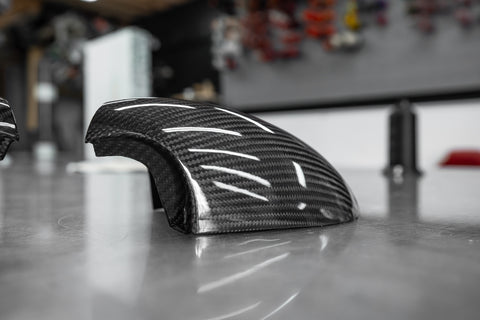 1:1 Carbon Mirror Caps (E9x M3/1M)