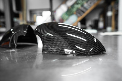 1:1 Carbon Mirror Caps (E9x M3/1M)