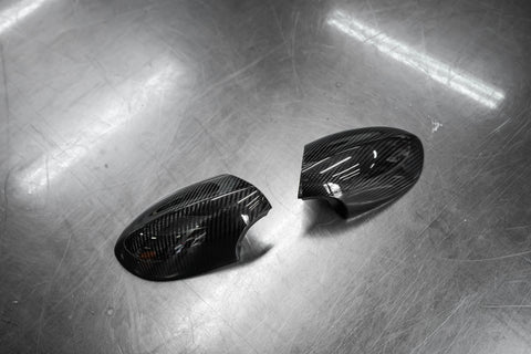 1:1 Carbon Mirror Caps (E9x M3/1M)