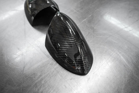 1:1 Carbon Mirror Caps (E9x M3/1M)
