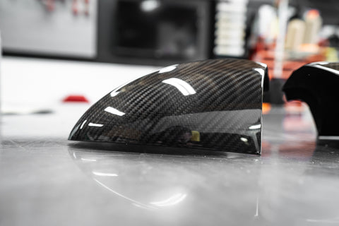 1:1 Carbon Mirror Caps (E9x M3/1M)