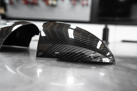 1:1 Carbon Mirror Caps (E9x M3/1M)
