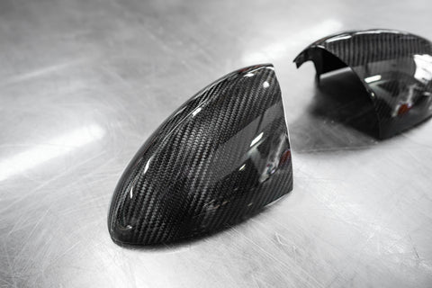 1:1 Carbon Mirror Caps (E9x M3/1M)