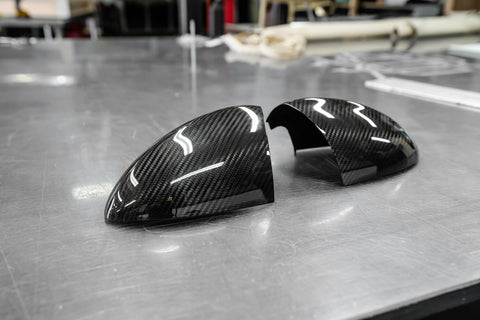 1:1 Carbon Mirror Caps (E9x M3/1M)