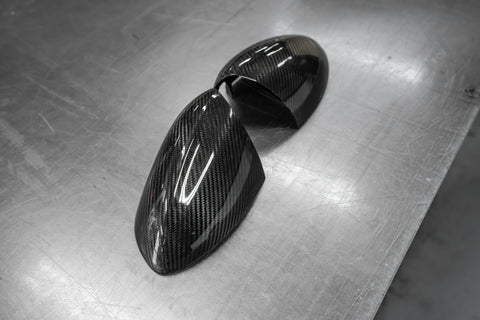 1:1 Carbon Mirror Caps (E9x M3/1M)