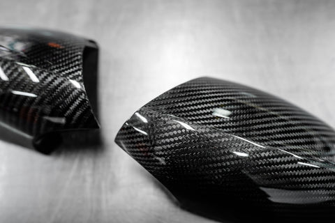 1:1 Carbon Mirror Caps (E9x M3/1M)