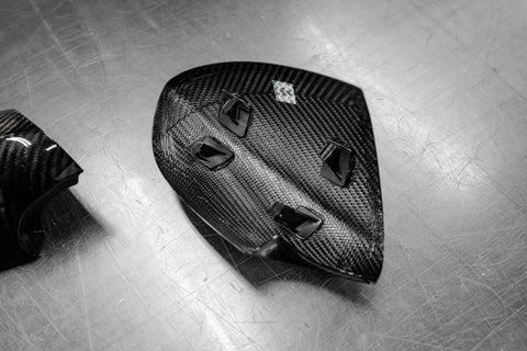 1:1 Carbon Mirror Caps (E9x M3/1M)
