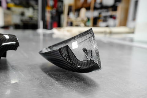 1:1 Carbon Mirror Caps (E9x M3/1M)