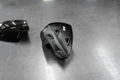 1:1 Carbon Mirror Caps (E9x M3/1M)