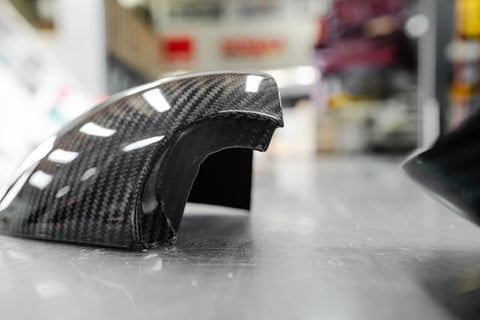 1:1 Carbon Mirror Caps (E9x M3/1M)