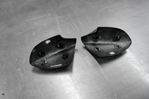 1:1 Carbon Mirror Caps (E9x M3/1M)