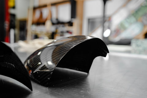 1:1 Carbon Mirror Caps (E9x M3/1M)