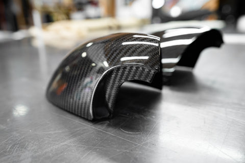 1:1 Carbon Mirror Caps (E9x M3/1M)