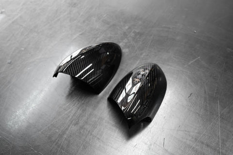 1:1 Carbon Mirror Caps (E9x M3/1M)