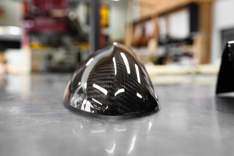 1:1 Carbon Mirror Caps (E9x M3/1M)