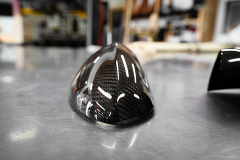 1:1 Carbon Mirror Caps (E9x M3/1M)