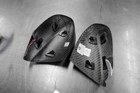 1:1 Carbon Mirror Caps (E9x M3/1M)
