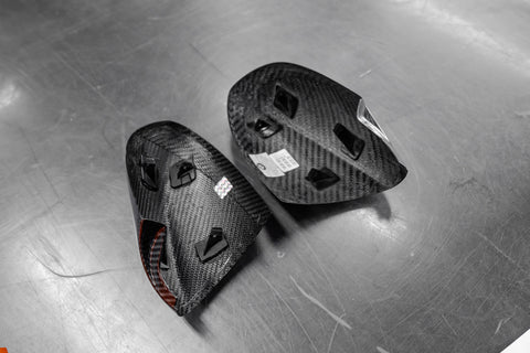 1:1 Carbon Mirror Caps (E9x M3/1M)