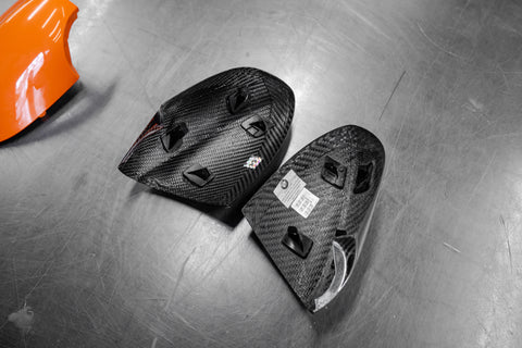 1:1 Carbon Mirror Caps (E9x M3/1M)
