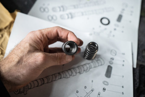 S65/S85 Beehive Valve Springs & Titanium Retainers