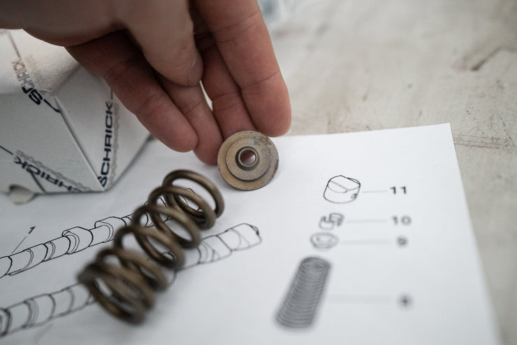 S65/S85 Linear Valve Springs & Titanium Retainers