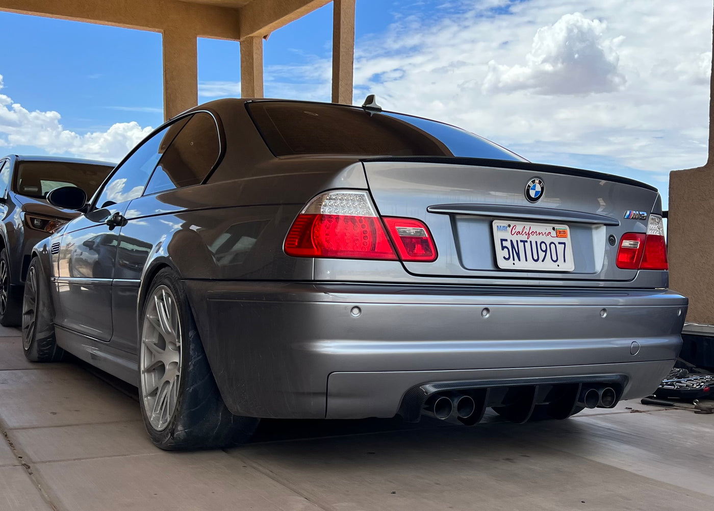 Diffuseur carbone CSL Design adapté pour BMW E46 M3