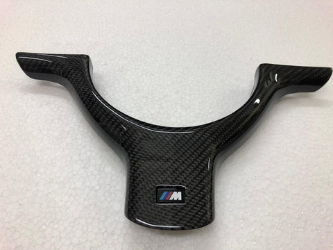 E46 M3 Carbon Fiber Steering Wheel Trims