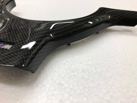 E46 M3 Carbon Fiber Steering Wheel Trims