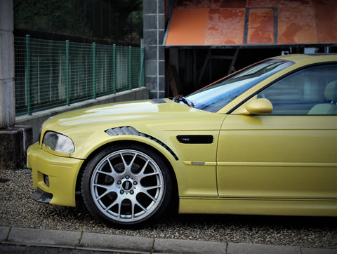 Vented & Widened Carbon Fenders