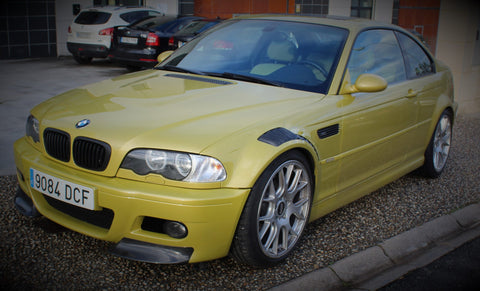 Vented & Widened Carbon Fenders